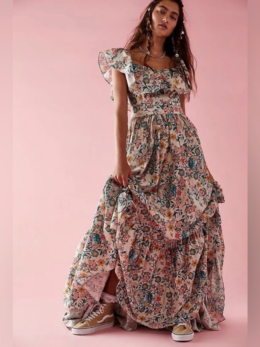 Selkie L’Amour Romance Novel Gown for Anthropologie